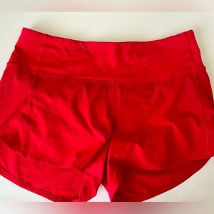 Lululemon Speed Up Mid Rise Short 4”